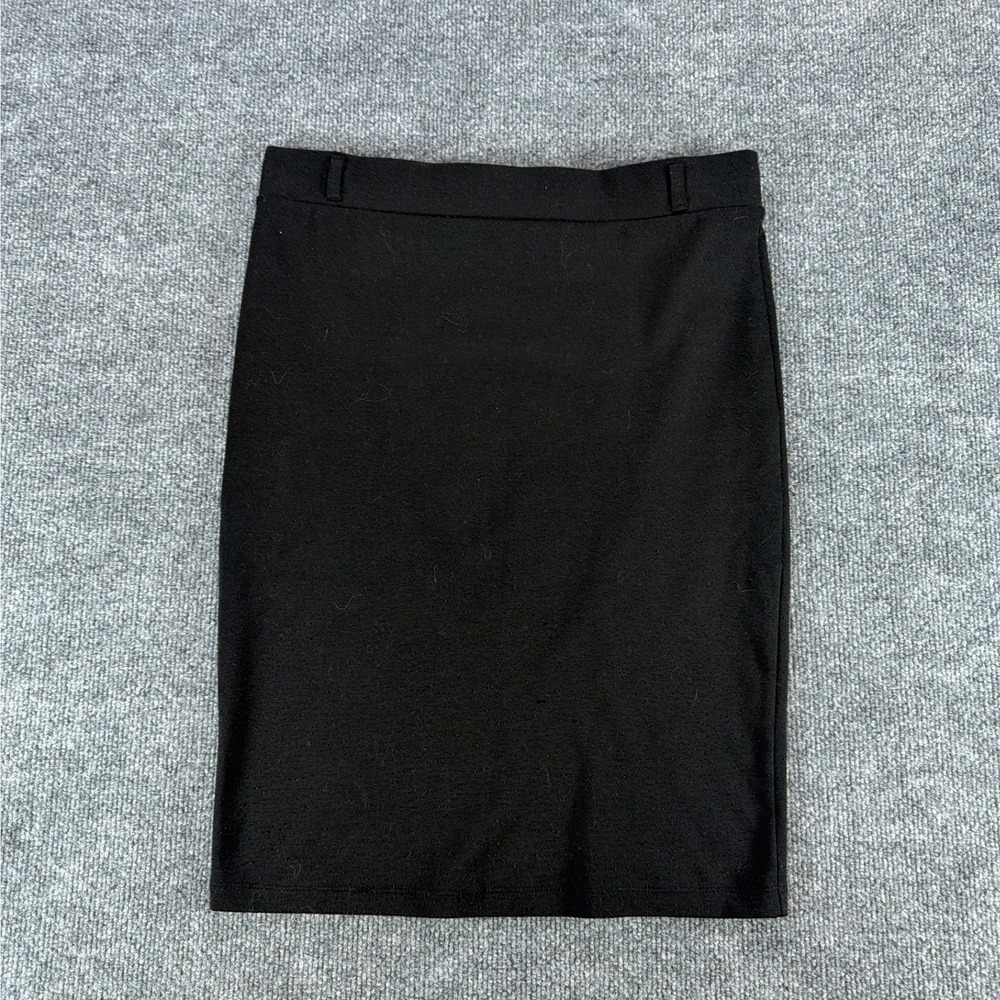 Iris Los Angeles Womens Black Stretch Pencil Skirt‎ Size Large Pencil Bodycon